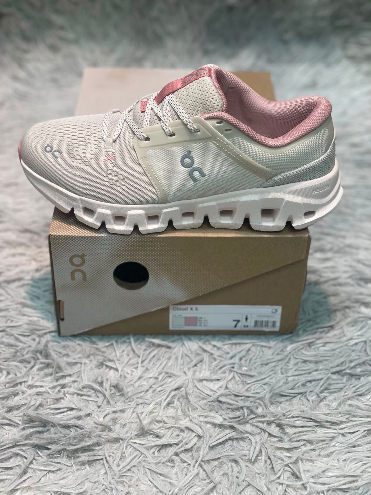 X 5 Sneakers Pink Broken White