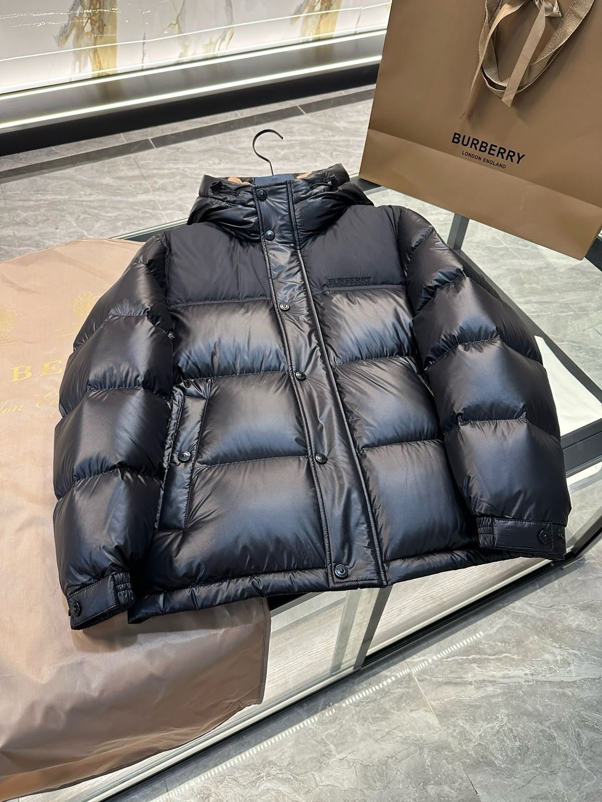 Puffer Jacket Black