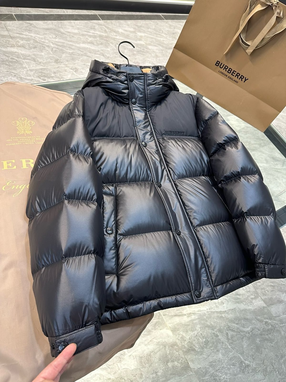 Puffer Jacket Black