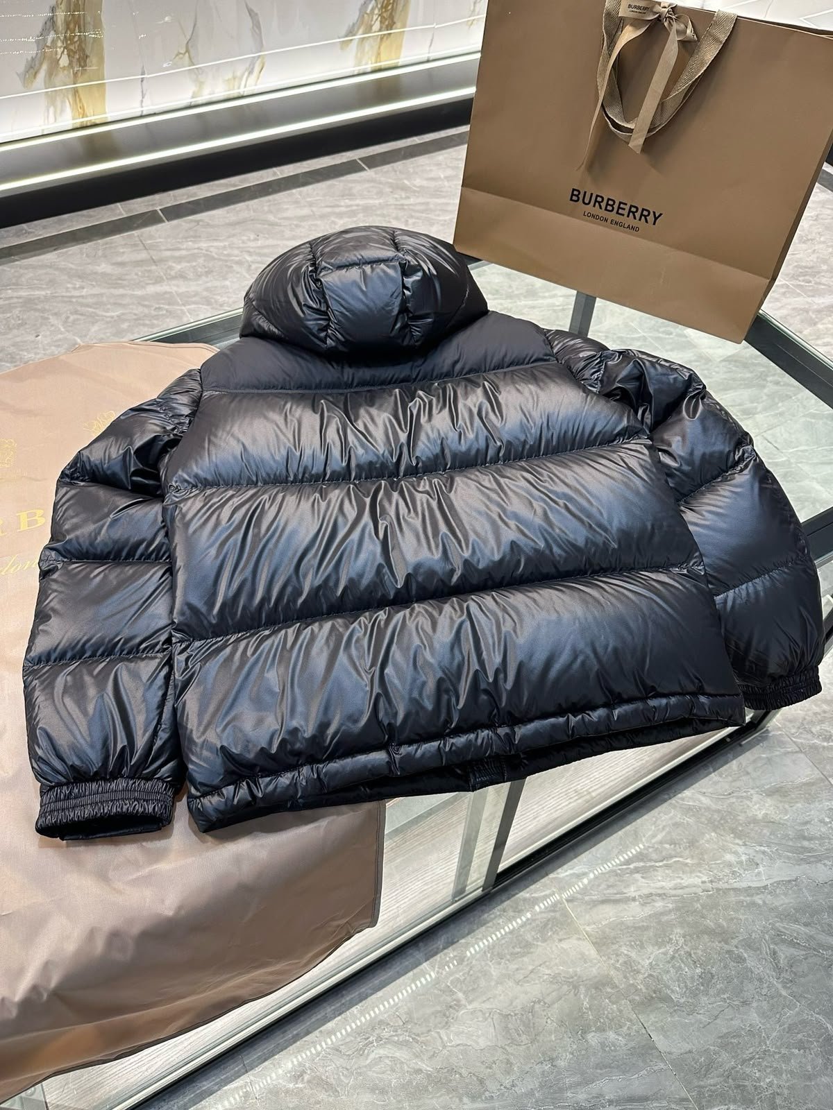 Puffer Jacket Black