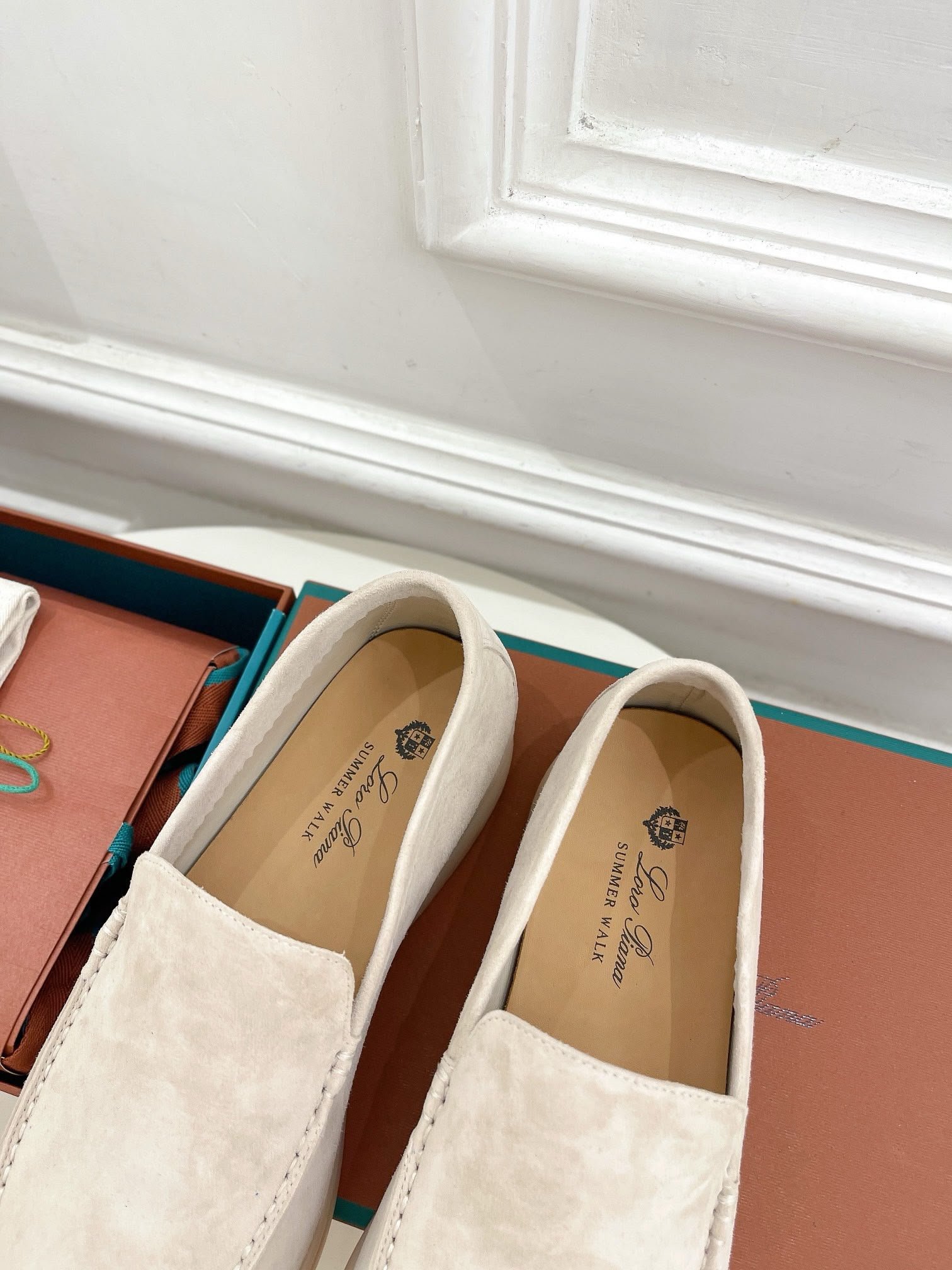 Summer Walk Loafers White Sand