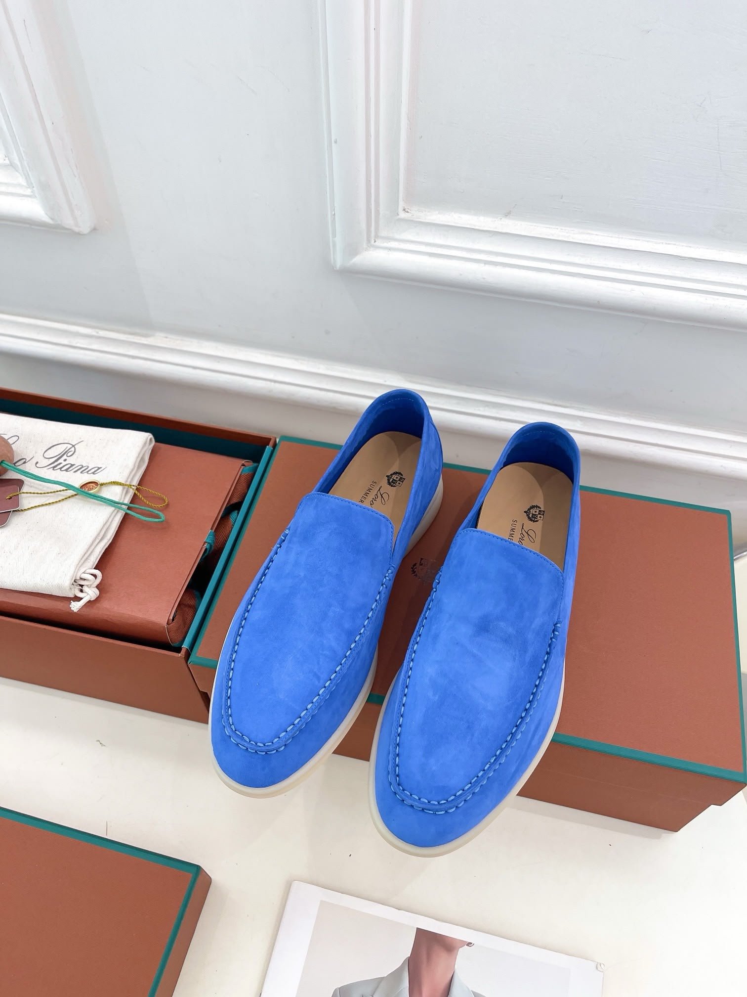 Summer Walk Loafers Blue