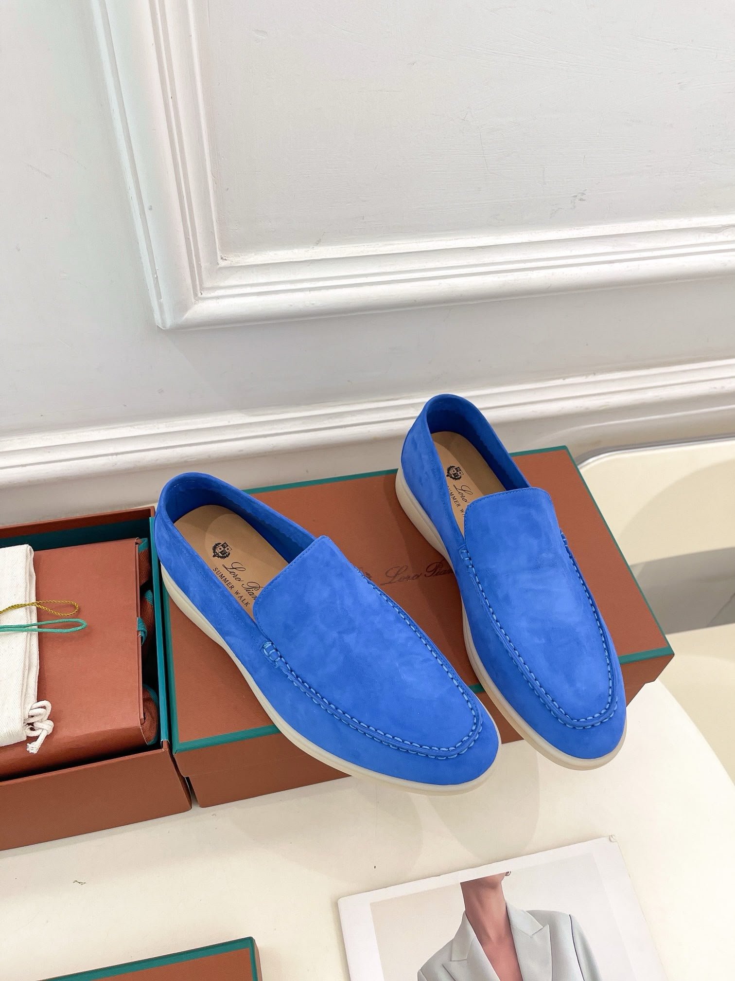 Summer Walk Loafers Blue