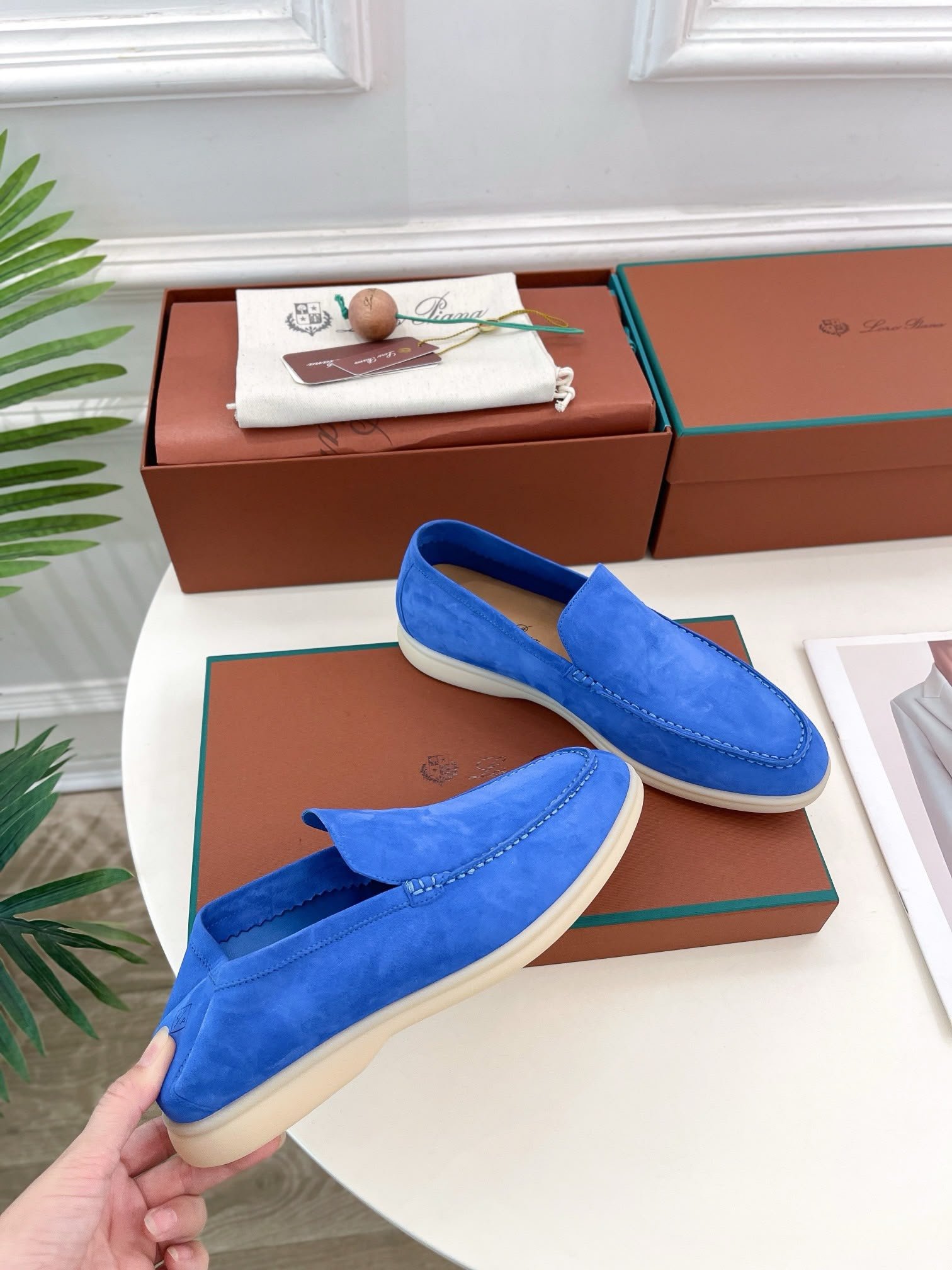 Summer Walk Loafers Blue