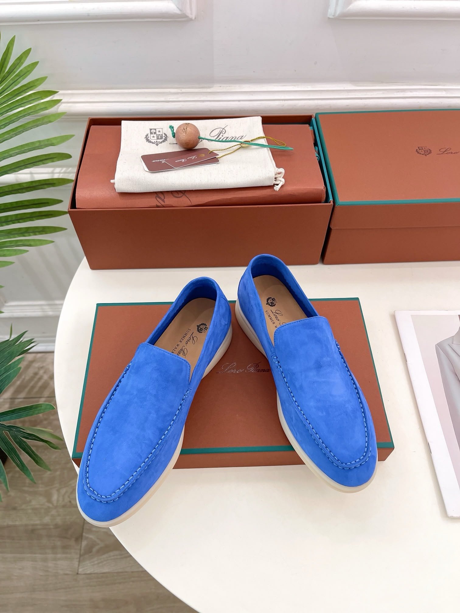 Summer Walk Loafers Blue