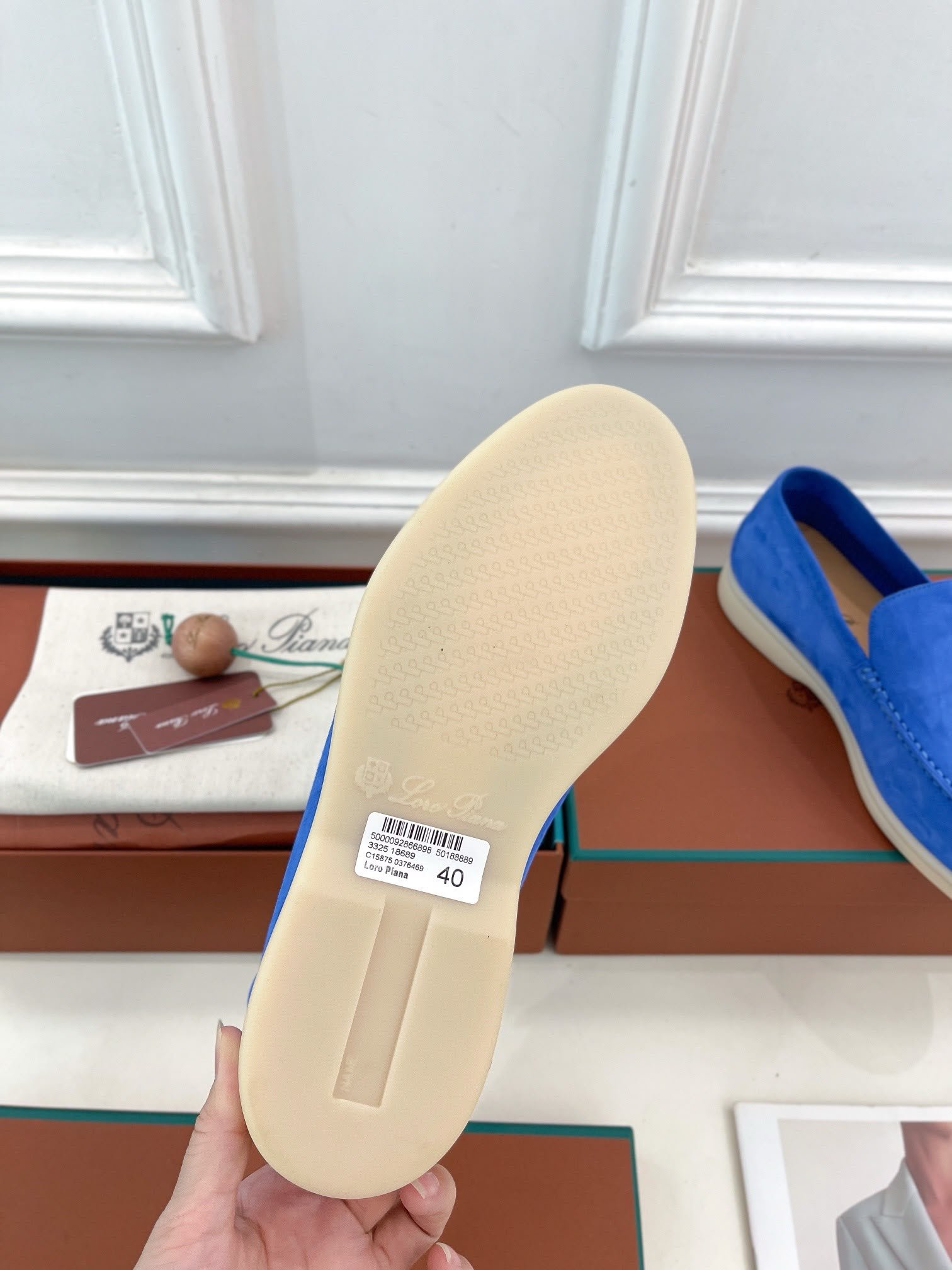 Summer Walk Loafers Blue