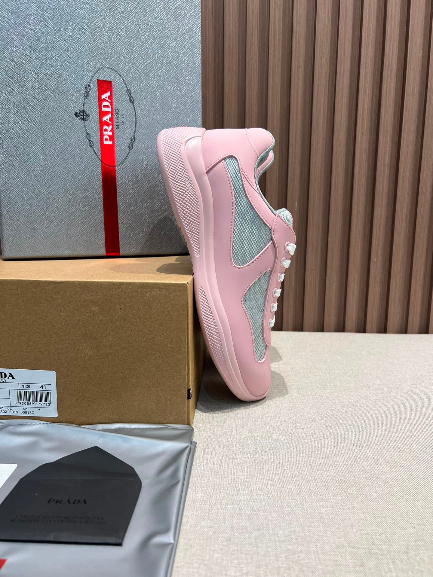 America's Cup Sneakers Grey Pink