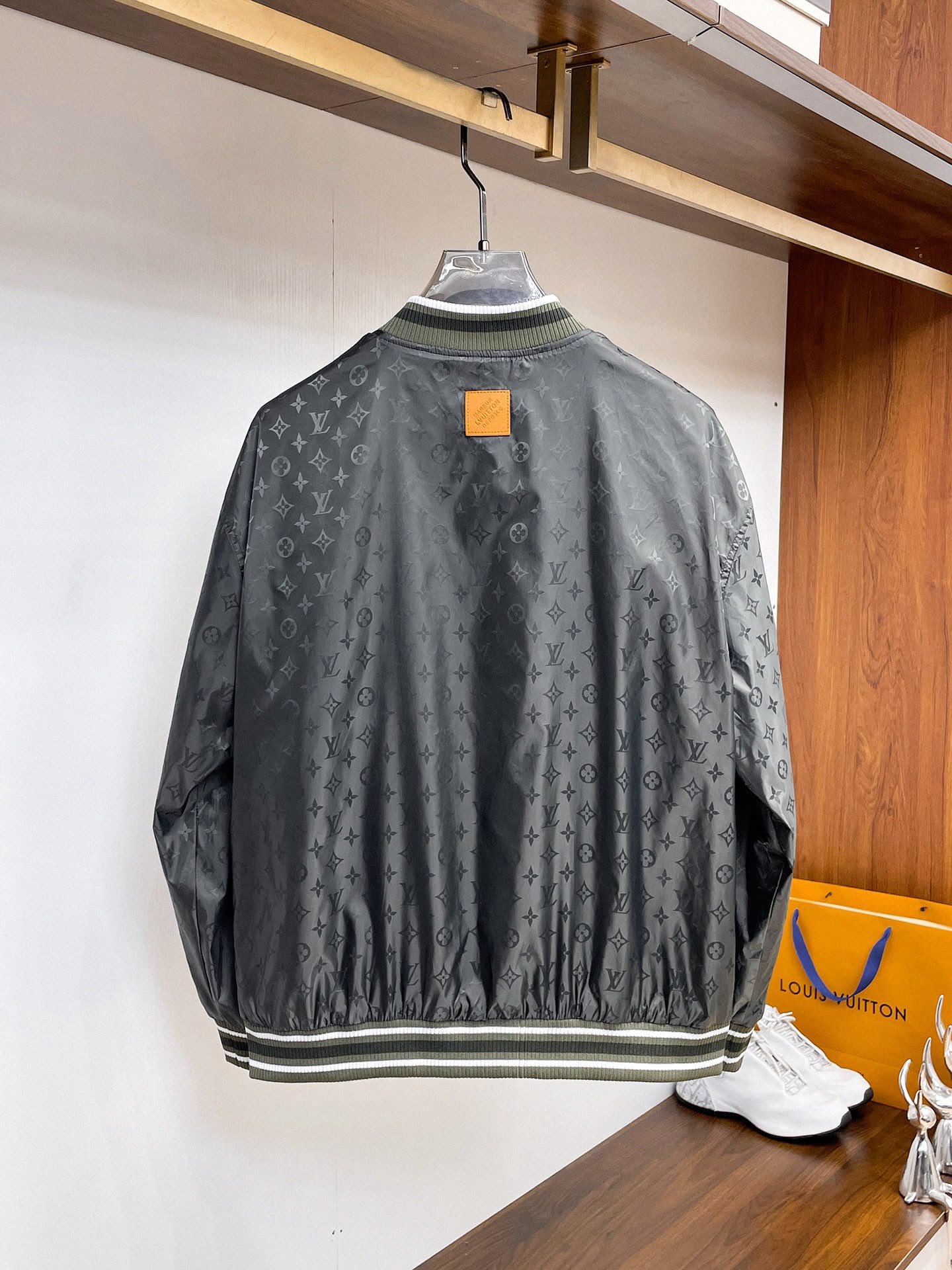 Monogram Bomberjack Green Grey