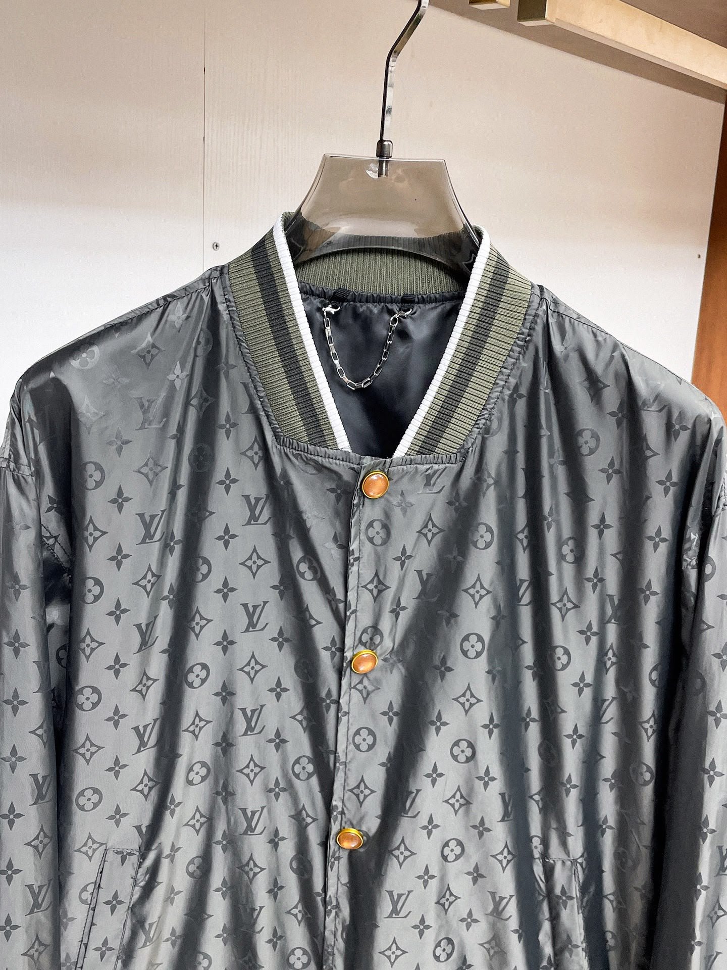 Monogram Bomberjack Green Grey