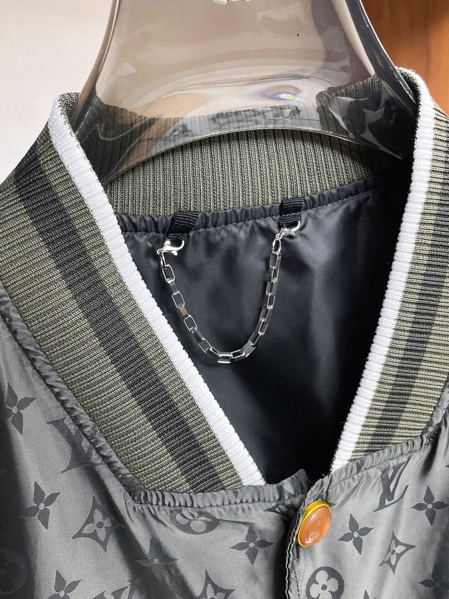 Monogram Bomberjack Green Grey