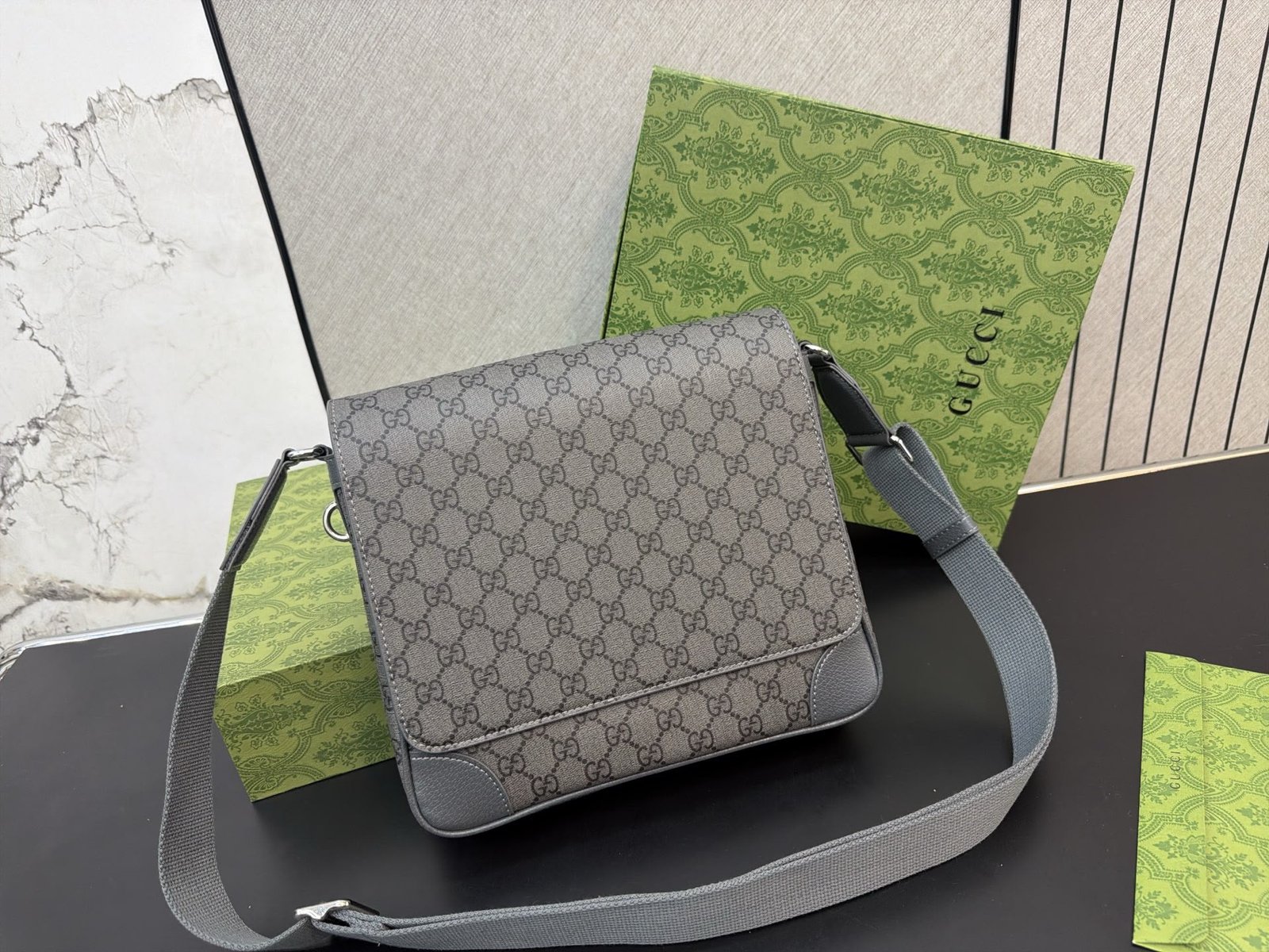 GG Messenger Tas Grey